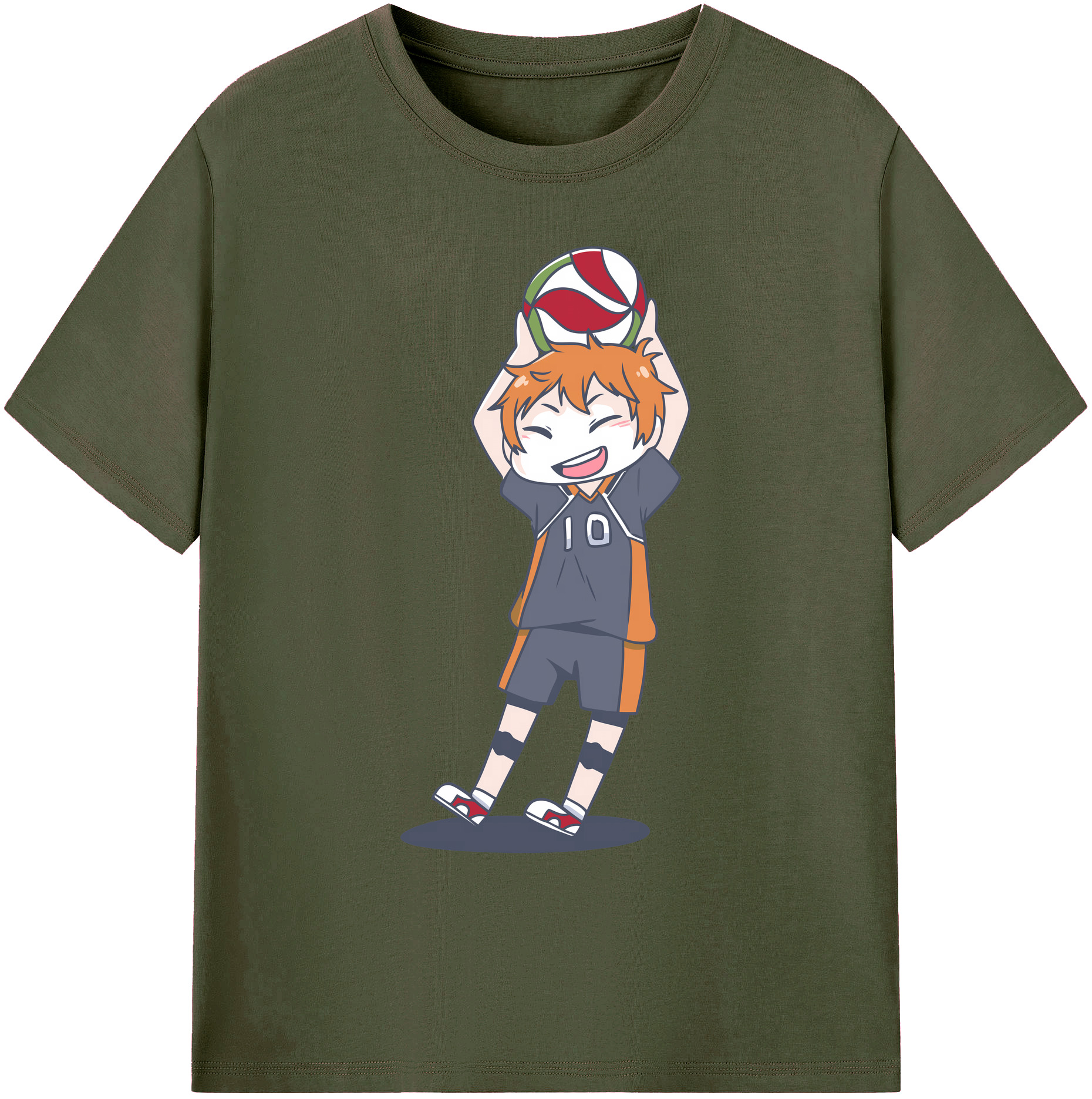 （画像用） ハイキュー!! Haikyu!! 綿100％ メンズ半袖Tシャツ｜肌触りやわらか＆通気性